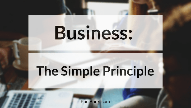 business- the simple principle