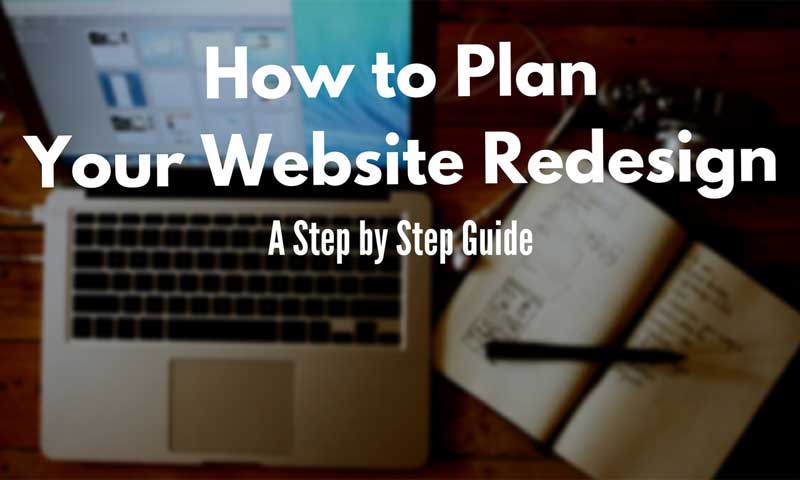 website redesign steps